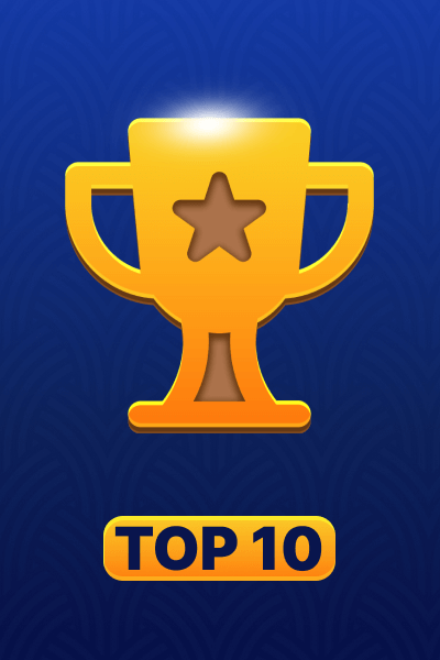 Finish in TOP 10 in a tournament